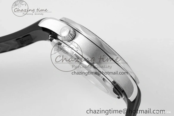 0314 Seamaster Diver 300M ZF 1:1 Best Edition Black Ceramic Black Dial on Black Rubber Strap A EasyMatch 7821